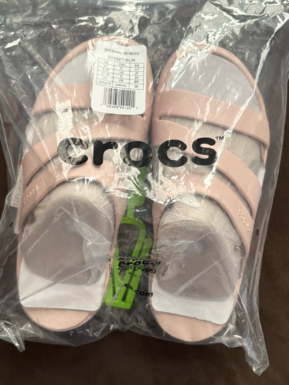CROCS | Getaway Strappy Sandals | Quartz - Picture 2 of 5